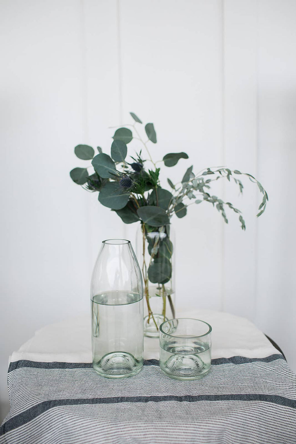 Wine Bottle Tumbler Glass
