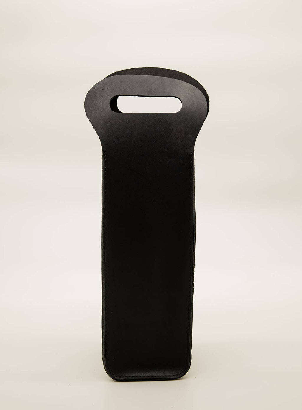 Leather Wine Tote