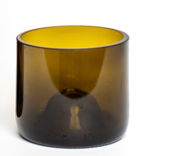 Wine Bottle Tumbler Glass