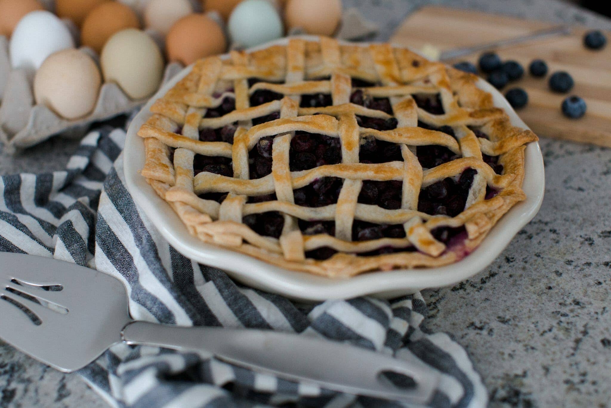 Frilly Pie Plate