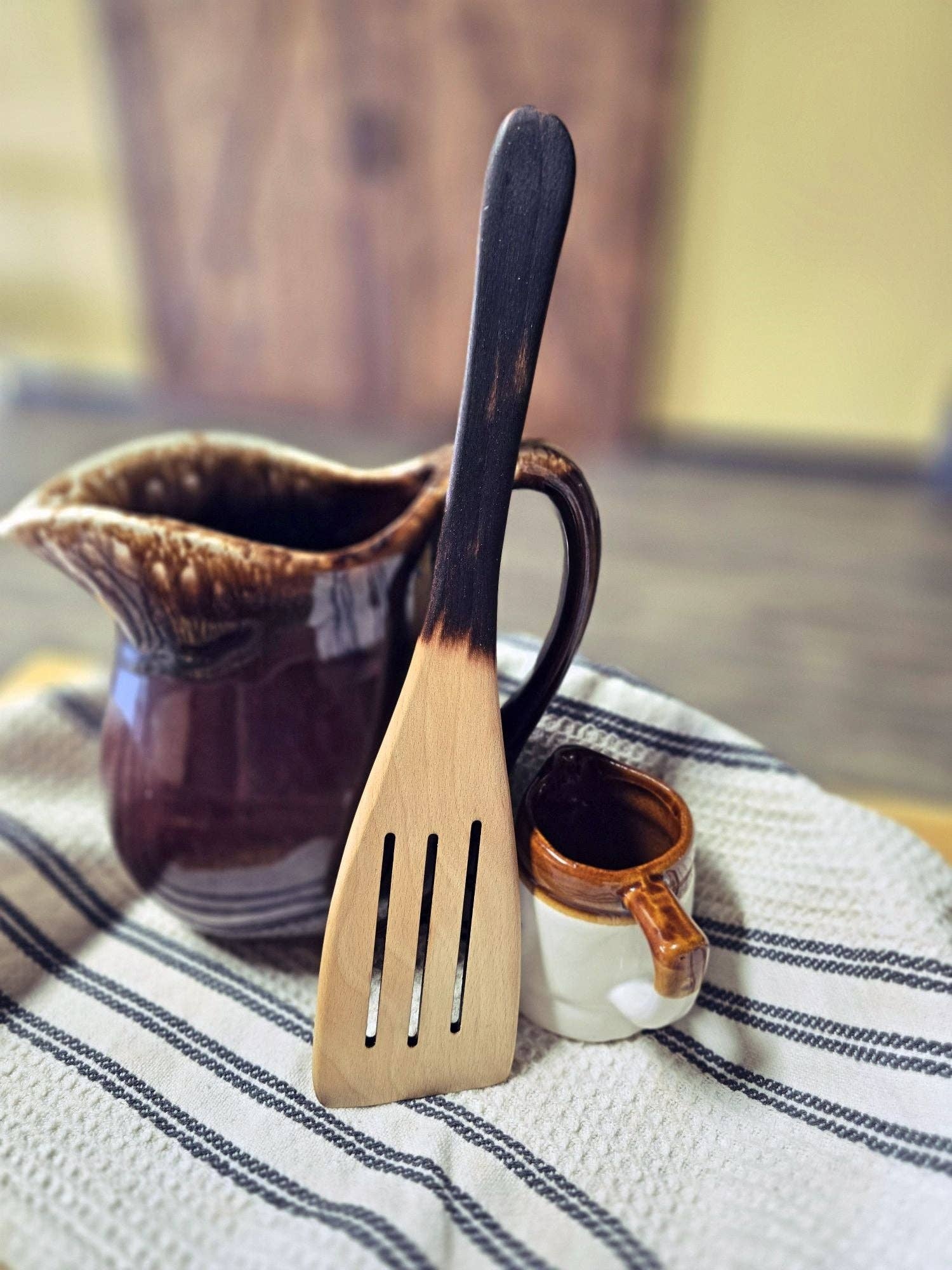 Slotted Spatula in Beech