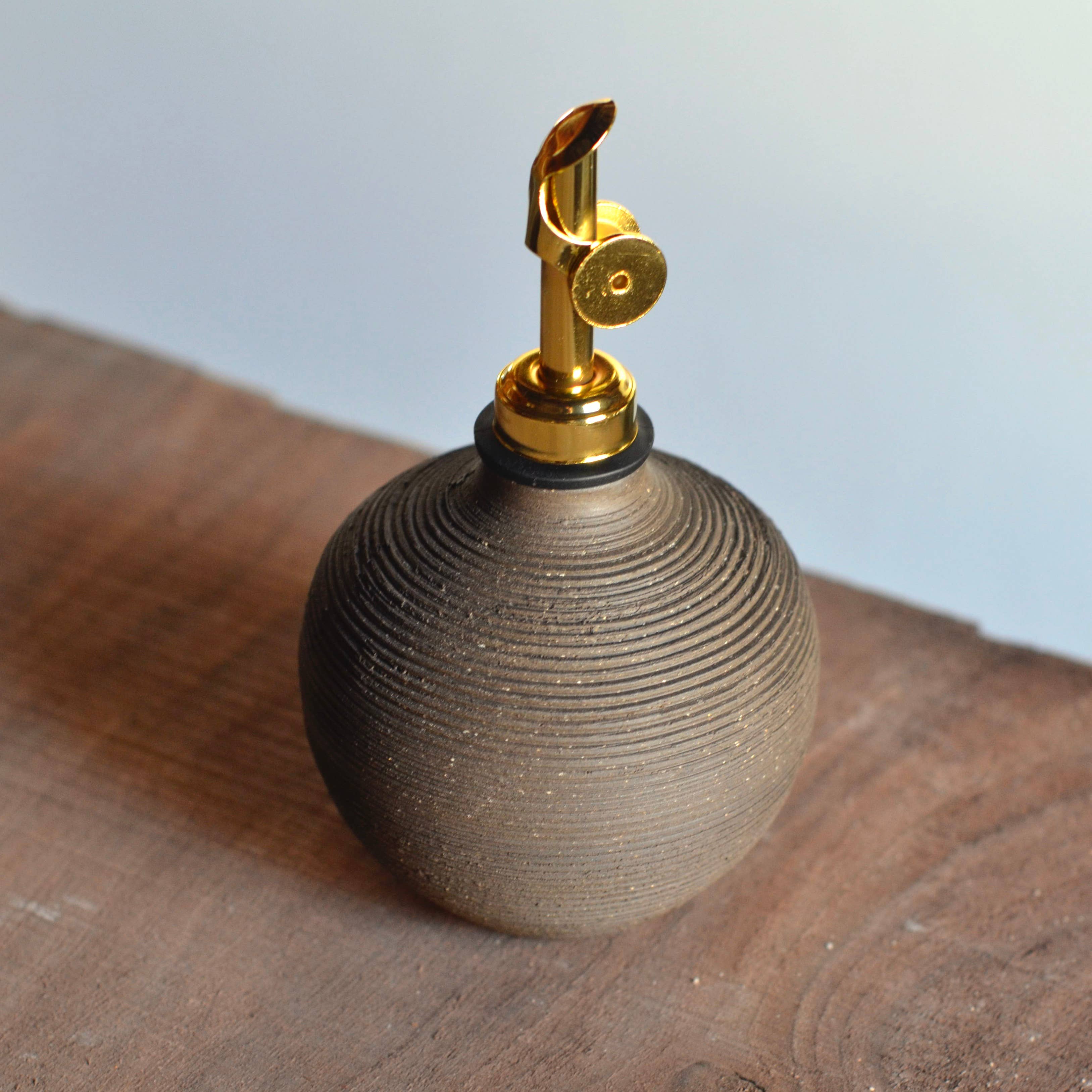 Oil Bottle with Gold Spout