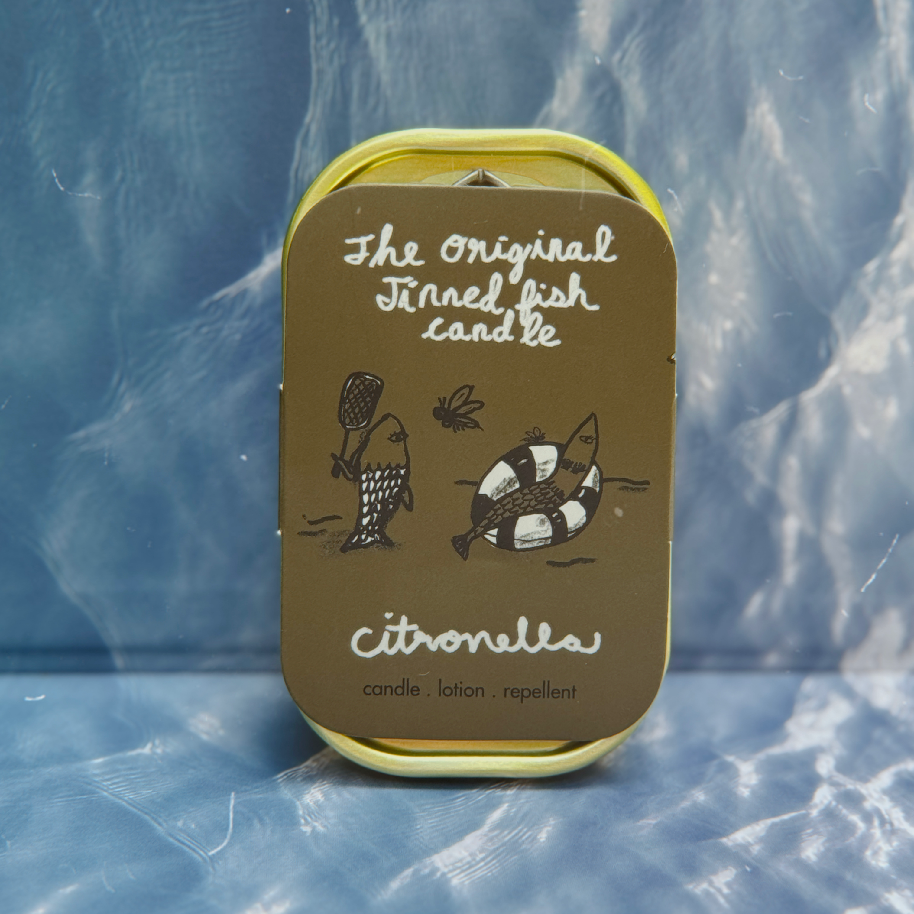 Tinned Fish Candle - Citronella